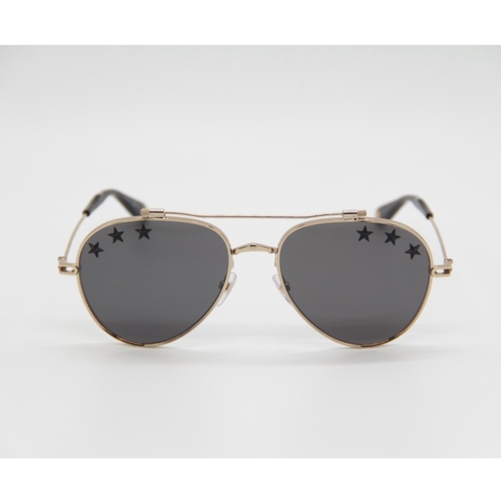 NEW GIVENCHY AVIATOR SUNGLASSES GV7057/STARS J5G GOLD AVIATOR GIVENCHY GV 7057/S - Picture 4 of 15